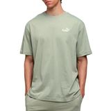 PUMA Erkek ESS Relaxed No. 1 Logo Tee T-shirt Lux Army XS