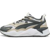 Puma Erkek Feather Gray-Mineral Gray Puma Rs-X Efekt Prm Renkli Erkek Günlük Spor Ayakkabı - Gri - Bej