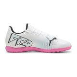 Puma Erkek Future 7 Play Tt Halı Saha Ayakkabı - Beyaz - Pembe