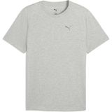 Puma Erkek Grafik Baskılı Antrenman Tişörtü - XS - Light Gray Heather