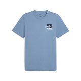 PUMA Erkek GRAPHIC Tee T-shirt Cool Blue S