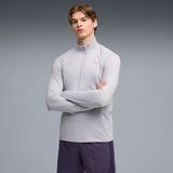 Puma Erkek Gri Puma Run Veloty Cldspn 1/4 Zıp M Gri Erkek Sweatshirt