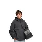 Puma Erkek Gri Sweatshirt 2XL Beden PUMATECH Half Zip Hoodie Modeli