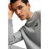 Puma Erkek Gri Sweatshirt L Beden ESS Small No. 1 Logo Crew Modeli