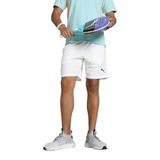 PUMA Erkek Individual Padel Trg Short Şort PUMA White-Vivid Blue S