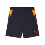 PUMA Erkek individualCUP Trg Shorts Şort New Navy-Glowing Red S