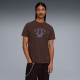 Puma Erkek Kahverengi Puma Graphıc Tee Kahverengi Erkek T-Shirt - XL