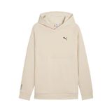 PUMA Erkek Kapüşonlu Sweatshirt, PUMATECH HOODİE Eşofman Üst, Bej, L Beden