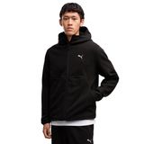 Puma Erkek Kapüşonlu Sweatshirt Tam Boy Fermuarlı Standart Kesim Sportif Günlük Üst Giyim