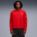 Puma Erkek Kırmızı Puma Ferrari Lifestyle Jacket Kırmızı Erkek Fermuarlı Ceket