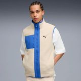 Puma Erkek Krem Puma Reversible Sherpa Vest Krem Erkek Yelek