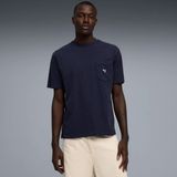 Puma Erkek Lacivert Puma Select Essentials Pocket Tee Lacivert Erkek T-Shirt