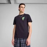 Puma Erkek Lacivert Puma Wardrobe Ess Graphic Tee Lacivert Erkek T-Shirt