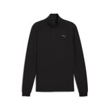PUMA Erkek M Cloudspun 1/4 Zip T-shirt PUMA Black L