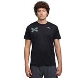 PUMA Erkek M RUN DIGITOKYO GRAPHIC TEE T-shirt PUMA Black S