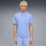 Puma Erkek Mavi Puma Select Essentials Pocket Tee Mavi Erkek T-Shirt