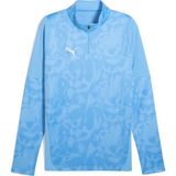 Puma Erkek Mavi Puma Teamcup Training 1/4 Zip Top Mavi Erkek Eşofman Üst - L