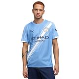 PUMA Erkek MCFC Home Jersey Replica Forma Team Light Blue-PUMA White XS