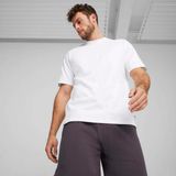Puma Erkek Puma Black Puma Mmq Tee Siyah Erkek Tişört - Beyaz