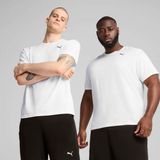 Puma Erkek Puma M Tad Ess Solıd Cat Tee Lc Beyaz Erkek T-Shirt - 3XL