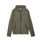 PUMA Erkek Pumatech kapüşonlu ceket, Yeşil (Loden Green, L