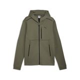 PUMA Erkek Pumatech kapüşonlu ceket, Yeşil (Loden Green, XL