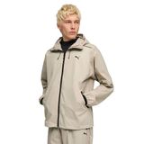 PUMA Erkek Pumatech Relaxed antrenman ceketi, Çakıl Grisi Bej, XXL
