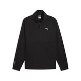 PUMA Erkek Pumatech Relaxed Sweatshirt, Siyah, L