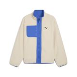 PUMA Erkek Reversible Sherpa Jacket Mont Alpine Snow S