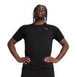 PUMA Erkek RUN VELOCITY TEE TRI-BLEND T-shirt PUMA Black S