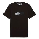 Puma Erkek Siyah Basic Tişört, XL, 143 630624, Tekstil, 01 PUMA BLACK