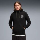 Puma Erkek Siyah Puma Amf1 Essential Hooded Jacket Siyah Erkek Kapüşonlu Sweatshirt