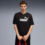 Puma Erkek Siyah Puma Ess Football Jersey Siyah Erkek Forma