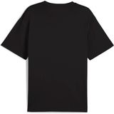 Puma Erkek Siyah Puma Ess Relaxed No. 1 Logo Tee Siyah Erkek T-Shirt