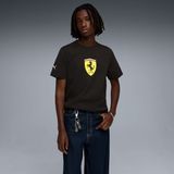 Puma Erkek Siyah Puma Ferrari Colored Shield Tee Siyah Erkek T-Shirt