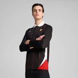 Puma Erkek Siyah Puma Ferrari Race Jersey Ls Polo Siyah Erkek Polo T-Shirt - XL
