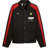 Puma Erkek Siyah Puma Ferrari T7 Track Jkt Siyah Erkek Ceket