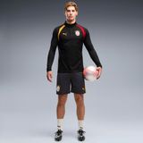 Puma Erkek Siyah Puma Gsk Training 1/4 Zip Top Galatasaray Erkek Fermuarlı Dar Kesim Antrenman Üstü
