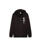 Puma Erkek Siyah Sweatshirt M Beden ESS LOGO LAB Holiday FZ H Modeli