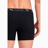 PUMA Erkek Spor Pamuk Boksör Şort (2'li Paket), Siyah, S