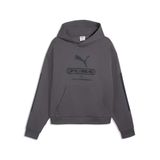 Puma Erkek Sweatshirt Kapüşonlu Boxy Kesim Grafik Baskılı Günlük Spor Sweatshirt