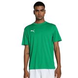 Puma Erkek T-Shirt, Spor Yeşil-Beyaz-Güç Yeşil, 36