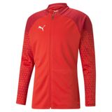 PUMA Erkek Teamcup antrenman ceketi, örgü ceket, kırmızı, XL