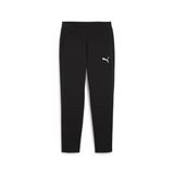 PUMA Erkek Teamfinal, boş zaman pantolonu, örgü pantolon, Puma Black-PUMA Silver, S