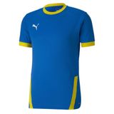 PUMA Erkek TeamGOAL 23 Jersey Forma, Electric Blue Limonade-Cyber Sarı, S