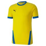 PUMA Erkek teamGOAL 23 Jersey Tişört, Siber Sarı-Electric Blue Limonat, L