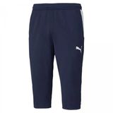 PUMA Erkek Teamliga Training 34 Pantolon Peacoat-Puma Beyaz,L
