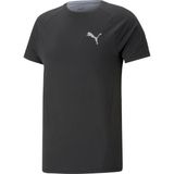 Puma Erkek Tişört Evostripe Siyah Renkli Dar Kesim Tasarım ile Günlük Kullanım ve Rahatlık