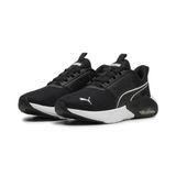 PUMA Erkek Twitch Runner Trail Trail Koşu Spor Ayakkabı - Mavi, Puma Siyah PUMA Beyaz, 9 Women/7.5 Men