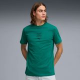 Puma Erkek Yeşil Puma Amf1 Essential Logo Tee 1 Yeşil Erkek T-Shirt - XL